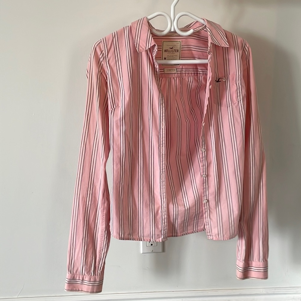 Hollister stripped shirt